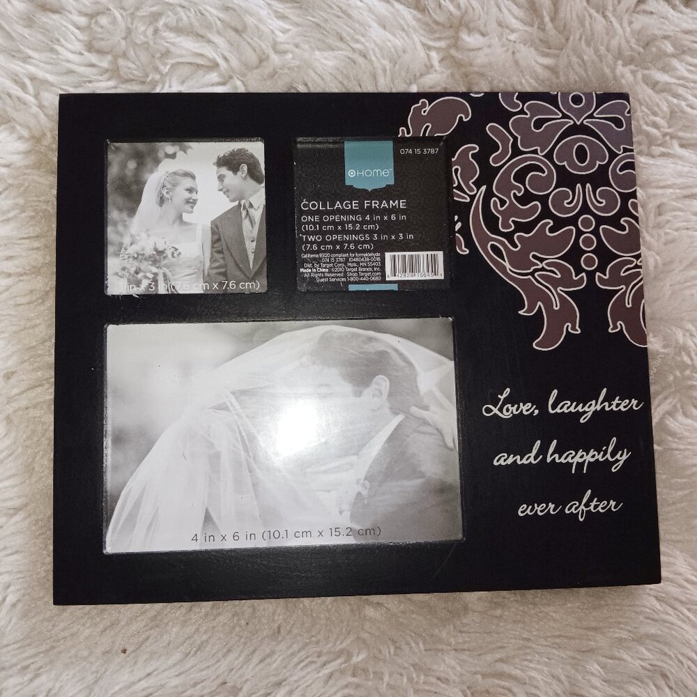 Put In The HAPPILY EVER AFTER! Brand New Collage Frame